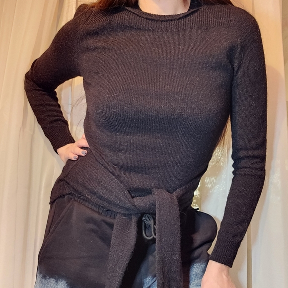 MM6 Maison Margiela double sleeve wool sweater - Picture 7 of 9